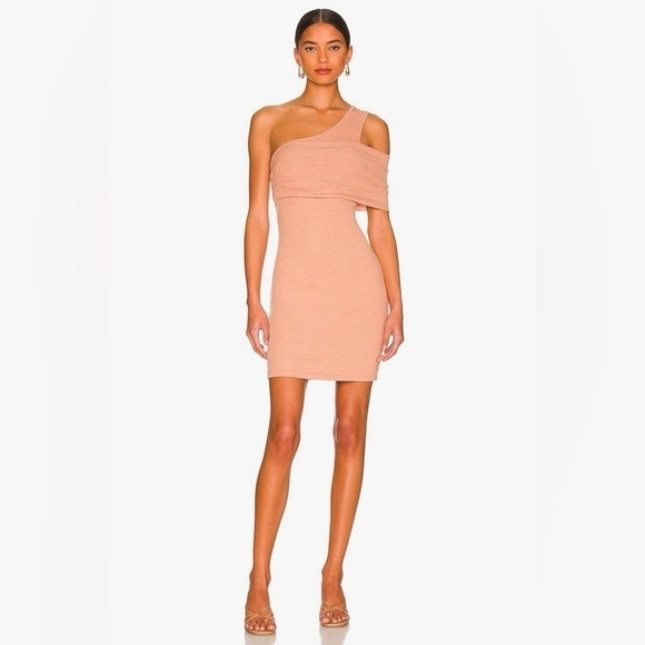 NWT LNA Phifer Tank Dress in Heather Blush, Size S - Picture 1 of 9